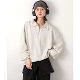 襟付き・ハーフジップ プルオーバー | ad thie | 詳細画像11 