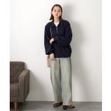 襟付き・ハーフジップ プルオーバー | ad thie | 詳細画像12 