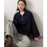 襟付き・ハーフジップ プルオーバー | ad thie | 詳細画像20 