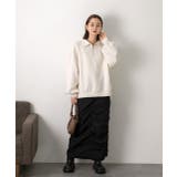 襟付き・ハーフジップ プルオーバー | ad thie | 詳細画像26 