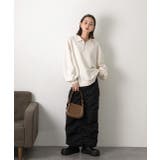 襟付き・ハーフジップ プルオーバー | ad thie | 詳細画像27 