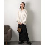 襟付き・ハーフジップ プルオーバー | ad thie | 詳細画像32 