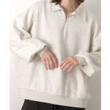 襟付き・ハーフジップ プルオーバー | ad thie | 詳細画像8 