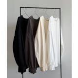 スリット入り ビッグロングTシャツ | ad thie | 詳細画像29