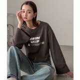 箔アソートプリント ショート丈ロングTシャツ | ad thie | 詳細画像17