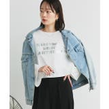 箔アソートプリント ショート丈ロングTシャツ | ad thie | 詳細画像3