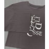 箔アソートプリント ショート丈ロングTシャツ | ad thie | 詳細画像76