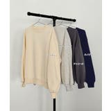 裏起毛 ビッグプルオーバー | ad thie | 詳細画像36