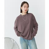 ピグメント ロングTシャツ | ad thie | 詳細画像17 