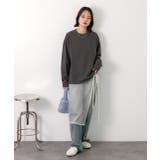 ピグメント ロングTシャツ | ad thie | 詳細画像25 