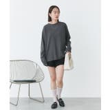 ピグメント ロングTシャツ | ad thie | 詳細画像3 