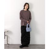 ピグメント ロングTシャツ | ad thie | 詳細画像35 
