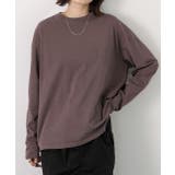 ピグメント ロングTシャツ | ad thie | 詳細画像40 