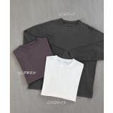 ピグメント ロングTシャツ | ad thie | 詳細画像46 