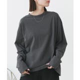 ピグメント ロングTシャツ | ad thie | 詳細画像6 