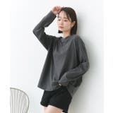 ピグメント ロングTシャツ | ad thie | 詳細画像9 