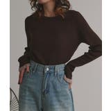 配色フレアスリーブリブニット | ad thie | 詳細画像16 