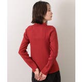 ラメニット・襟付き コンパクトカーディガン | ad thie | 詳細画像48 