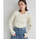 クルーネック ラメニットプルオーバー | ad thie | 詳細画像17 