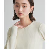 クルーネック ラメニットプルオーバー | ad thie | 詳細画像18 
