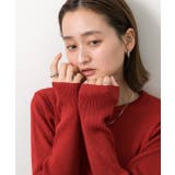 クルーネック ラメニットプルオーバー | ad thie | 詳細画像63 