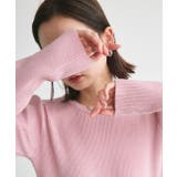 クルーネック ラメニットプルオーバー | ad thie | 詳細画像7 