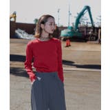 クルーネック ラメニットプルオーバー | ad thie | 詳細画像73 