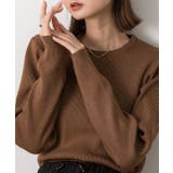 クルーネック ラメニットプルオーバー | ad thie | 詳細画像80 