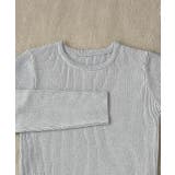 クルーネック ラメニットプルオーバー | ad thie | 詳細画像95