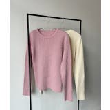 クルーネック ラメニットプルオーバー | ad thie | 詳細画像99