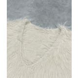 ふんわりシャギー ニットベスト | ad thie | 詳細画像56 