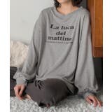 ベーシックロゴ スムースルームウエア | ad thie | 詳細画像12