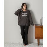 ベーシックロゴ スムースルームウエア | ad thie | 詳細画像19