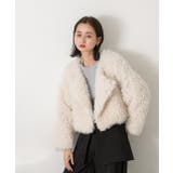 ショート丈 プードルアウター | ad thie | 詳細画像15 