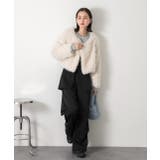 ショート丈 プードルアウター | ad thie | 詳細画像2 