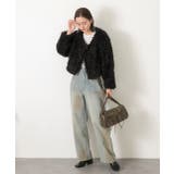 ショート丈 プードルアウター | ad thie | 詳細画像23 