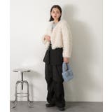 ショート丈 プードルアウター | ad thie | 詳細画像8 