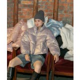 スタンドカラー ショート中綿パディングブルゾン | ad thie | 詳細画像4 