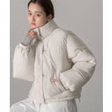 スタンドカラー ショート中綿パディングブルゾン | ad thie | 詳細画像47 