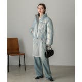 スタンドカラー ショート中綿パディングブルゾン | ad thie | 詳細画像51 