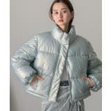 スタンドカラー ショート中綿パディングブルゾン | ad thie | 詳細画像52 