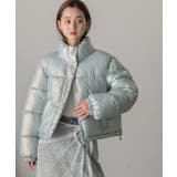 スタンドカラー ショート中綿パディングブルゾン | ad thie | 詳細画像55 