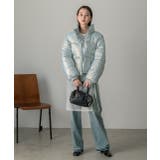 スタンドカラー ショート中綿パディングブルゾン | ad thie | 詳細画像57 