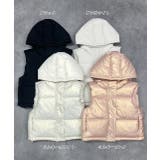 フード付き中綿ショートベスト | ad thie | 詳細画像61 