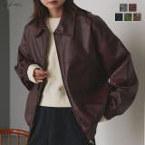 ヴィンテージライク オーバーブルゾン | ad thie | 詳細画像1 