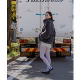 スタンドカラー フェイクファーコート | ad thie | 詳細画像54 