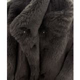 スタンドカラー フェイクファーコート | ad thie | 詳細画像57 