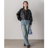 ショート ライダースジャケット  | ad thie | 詳細画像11 