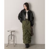 ショート ライダースジャケット  | ad thie | 詳細画像14 