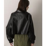 ショート ライダースジャケット  | ad thie | 詳細画像18 